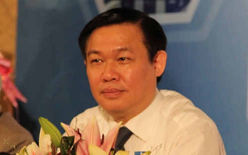 Trưởng ban Kinh tế Trung ương Vương Đình Huệ - Ảnh: Nhật Bình.<br>