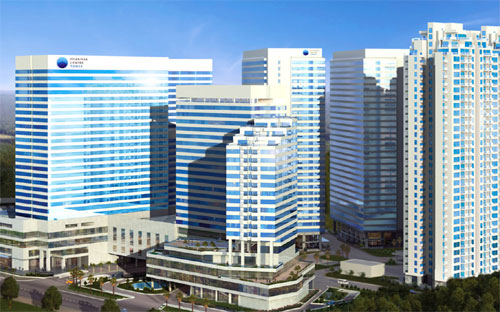 Phối cảnh dự án HAGL Myanmar Centre.