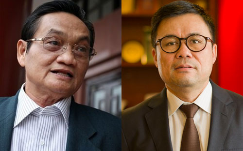 Ông Trần Du Lịch và ông Nguyễn Duy Hưng.