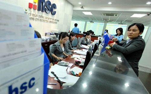 Giao dịch tại Công ty Cổ phần Chứng khoán Tp.HCM.