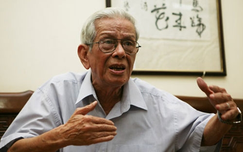 Nhà báo Hữu Thọ - nguyên Ủy viên Trung ương Đảng, nguyên Trưởng ban Tư tưởng - Văn hóa Trung ương