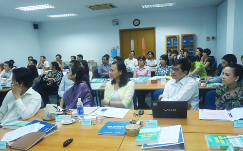 Các nhà lãnh đão đang thảo luận trong Chương trình CSP.