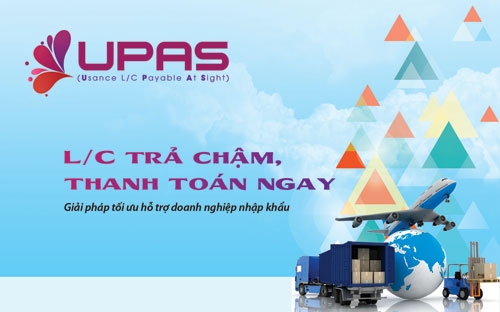 UPAS (Usance LC payable at sight) là phương thức thanh toán tín dụng 
chứng từ trả chậm nhưng nhà xuất khẩu ở nước ngoài nhận được tiền thanh 
toán ngay từ các ngân hàng đại lý nước ngoài.