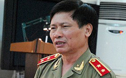 Trung tướng Hoàng Kông Tư, quyền Tổng cục trưởng Tổng cục An ninh 2, Thủ trưởng Cơ quan An ninh điều tra Bộ Công an.