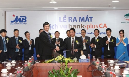MB và Viettel hợp tác triển khai dịch vụ Bankplus CA