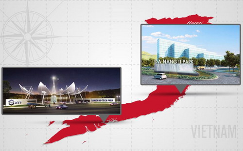 Khu công nghệ cao Đà Nẵng đã và đang đáp ứng tốt các nhu cầu ngày càng gia tăng về cơ sở hạ tầng cho các nhà máy sản xuất phần cứng, các công ty phần mềm và công nghệ thông tin quốc tế…<br>