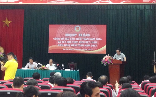 Trong năm 2014, Kiểm toán Nhà nước đã kiểm toán báo cáo tài chính và các
 hoạt động liên quan đến quản lý, sử dụng vốn và tài sản nhà nước năm 
2013 của 249 doanh nghiệp&nbsp; thuộc 38 tập đoàn, tổng công ty và 3 chuyên 
đề.