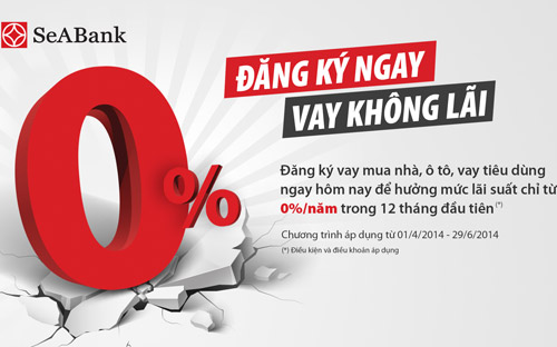 Thông tin chi tiết về chương trình ưu đãi, khách hàng có thể truy cập 
website www.seabank.com.vn, gọi tới tổng đài hỗ trợ khách hàng 1800 555 
587 (miễn phí) hoặc tới điểm giao dịch SeABank gần nhất để được tư vấn 
và hỗ trợ thông tin miễn phí.