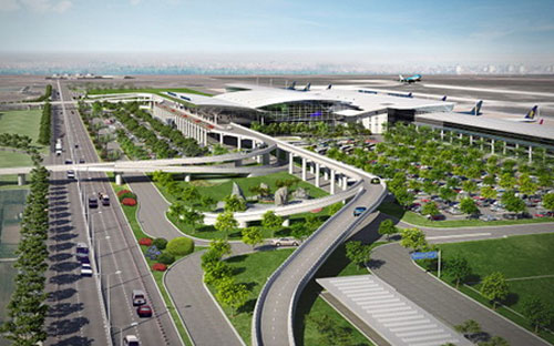 Phối cảnh dự án sân bay Long Thành.