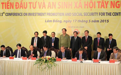 Mô hình hợp tác ba bên cùng phát triển mắc-ca được triển khai tại Lâm Đồng và hướng tới nhân rộng tại các tỉnh Tây Nguyên.