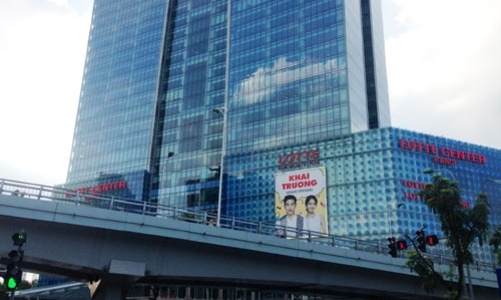 Cao ốc Lotte còn “ế” khoảng 75% diện tích văn phòng