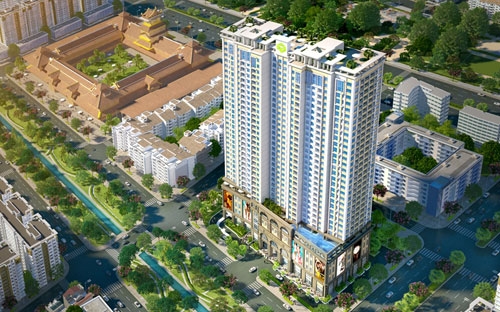 Lucky Palace <span style="font-family: 'Times New Roman'; font-size: 15px;">nằm ngay vị trí trung tâm của các chợ đầu mối lớn nhất</span>.