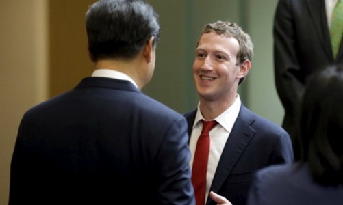 Ông chủ Facebook nêu chuyện kiểm soát Internet với Tập Cận Bình