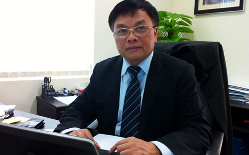 Ông Nguyễn Văn Dư, Tổng giám đốc Công ty Cổ phần Viễn thông Di động Toàn cầu (Gtel Mobile).
