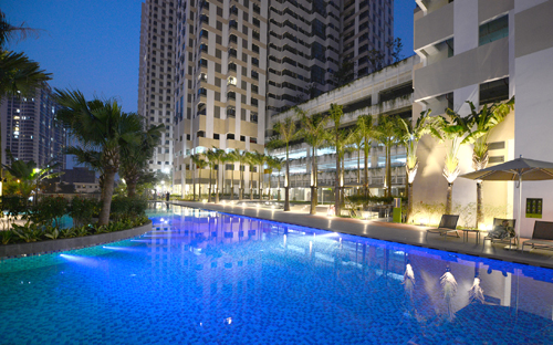 Bể bơi trong dự án Mulberry Lane.<br>