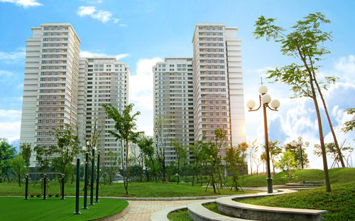 Các tổ hợp chung cư The Sparks của Nam Cường đã hoàn thiện với đầy đủ các dịch vụ, tiện ích.<br>