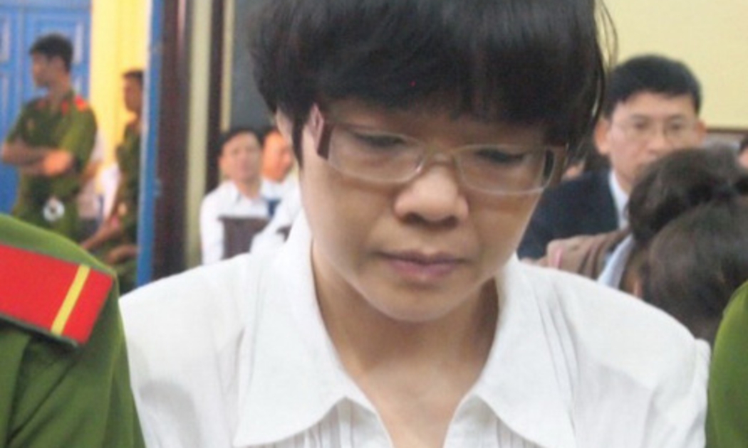 Bị cáo Huyền Như&nbsp;trong phiên xét xử sáng 13/1 - Ảnh: Tuổi Trẻ.