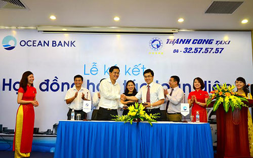 Ngay sau lễ ký, OceanBank và Taxi Thành Công đã tiến hành các bước cụ thể hóa nội dung hợp tác giữa hai bên.<br>