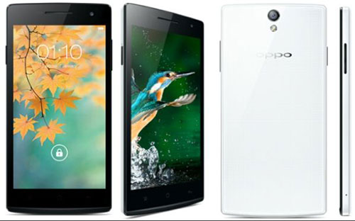 <span style="font-family: 'Times New Roman'; font-size: 14.6666669845581px;">Smartphone giá rẻ Oppo Neo 5.</span>