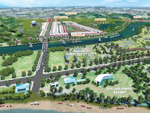 Phối cảnh dự án Green City, vị trí đối diện sân Golf. Thông tin chi tiết vui lòng liên hệ: Công ty Cổ phần Đất Xanh miền Trung - 422 Đường 2/9 Đà Nẵng - Hotline: 0932 43 63 83. VP tại Hà Nội: 83 - 85 Vũ Trọng Phụng, quận Thanh Xuân - Hotline: 0904 60 90 49.