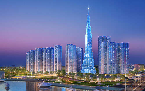 Vinhomes Central Park được xây dựng như một thành phố thu nhỏ, biệt lập và cao cấp với mô hình “tất cả trong 1”.