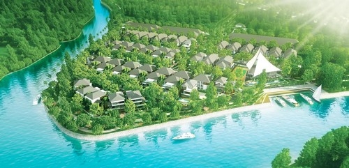 Phối cảnh tổng thể Jamona Home Resort, một dự án của Công ty Cổ phần Địa ốc Sài Gòn Thương Tín.
