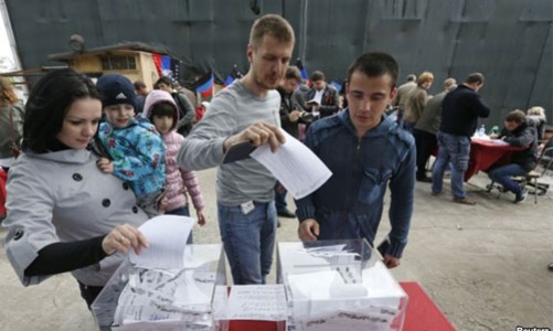 Nga lên tiếng về kết quả trưng cầu dân ý ở Ukraine