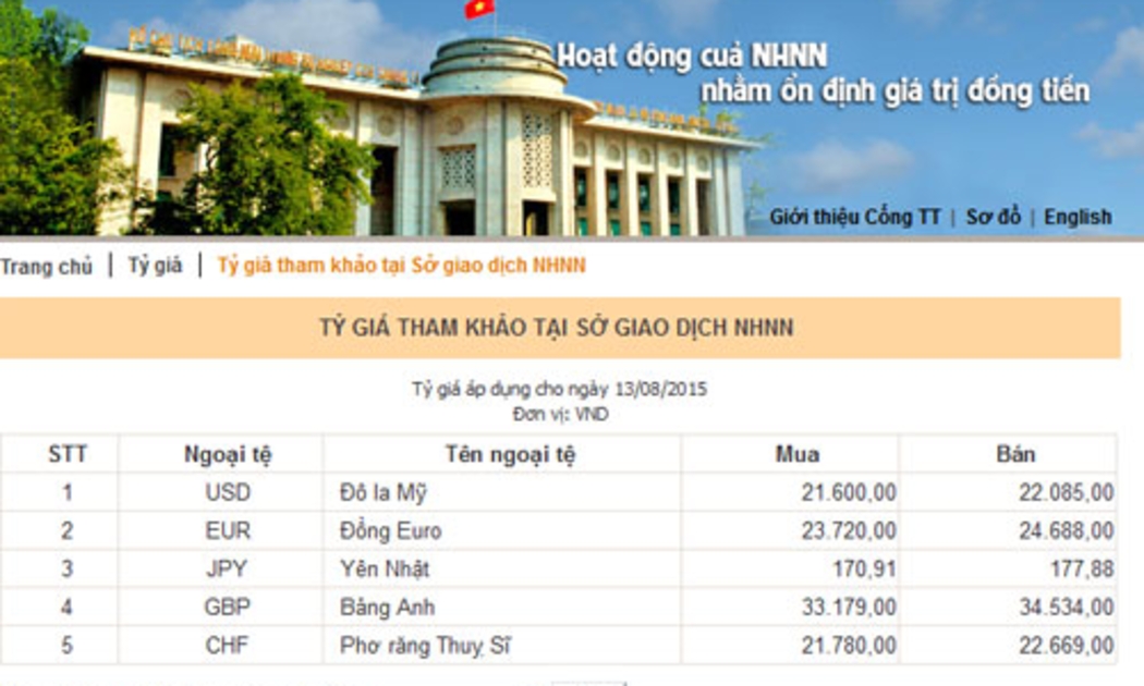 Theo tiêu chí hoạt động nêu trên Cổng thông tin Ngân hàng Nhà nước, sự ổn định của tỷ giá USD/VND, hay mức độ 
mất giá của đồng Việt Nam đang bị thử thách, trong một tình huống khách 
quan và đặc biệt.