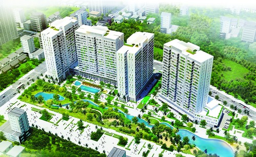 Mô hình tổng thể dự án của Citihome.<br>