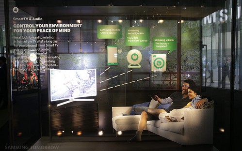 Samsung khẳng định một viễn cảnh rộng lớn hơn cho người dùng, đó là một thế giới nơi mọi vật dụng đều thông minh và được kết nối.<br>