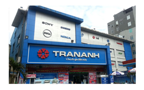Một trong những siêu thị điện máy của Trần Anh.<br>