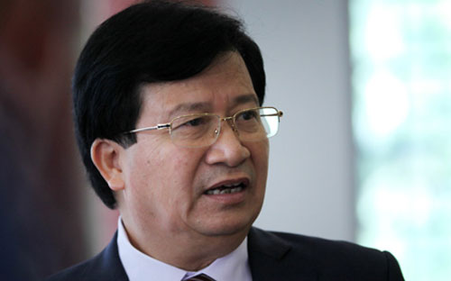 Bộ trưởng Bộ Xây dựng Trịnh Đình Dũng.<br>