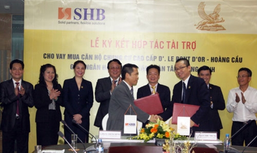 SHB rót 1.000 tỷ cho Tân Hoàng Minh