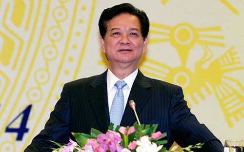 Thủ tướng Nguyễn Tấn Dũng nhấn mạnh việc chủ động cung cấp thông tin trong phương hướng hoạt động 2014 của Văn phòng Chính phủ.