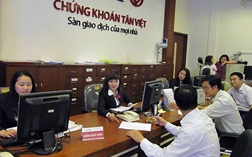 Theo báo cáo tài chính quý 4/2013, doanh thu môi giới của TVSI đạt 9,4 tỷ đồng, tăng gấp 2,5 lần so với cùng kỳ năm trước.