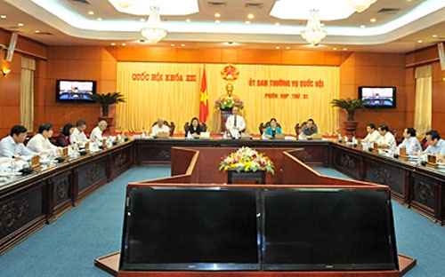 Phiên họp của Ủy ban Thường vụ Quốc hội.<br>