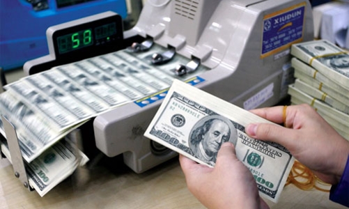 Điều chỉnh kép: Ngoại tệ ồ ạt chảy