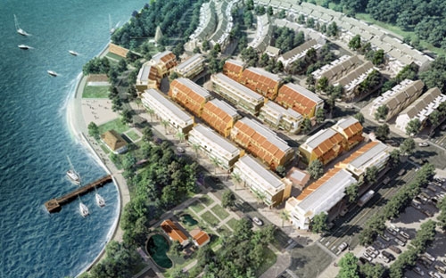 Little Vietnam gồm 109 căn nhà phố trong đó có 80 căn Little Hanoi và 29 căn Little Hoian. Diện tích từ 76m2 đến 155.9m2. Giá khởi điểm từ 2,6 tỷ đồng. 