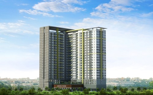 Wilton Tower mang đến không gian sống sinh thái ngay sát trung tâm thành phố. 