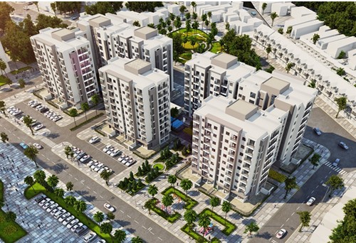 Phối cảnh chung cư Sunrise.<br>