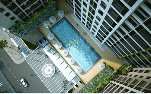 Các căn hộ tại tòa Tulip thuộc Goldsilk Complex đang được bán với mức giá từ 20,8 triệu đồng/m2.