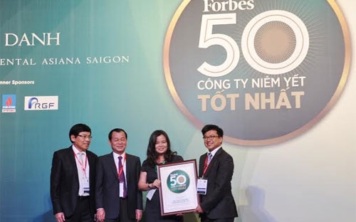 Với vị trí số 15 của bảng xếp hạng, năm nay là năm thứ 3 liên tiếp Tổng công ty Phân bón và Hóa chất Dầu khí - PVFCCo (mã: DPM) có tên trong danh sách được bình chọn.