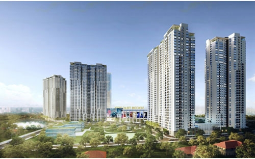 Phối cảnh dự án Masteri Thảo Điền.