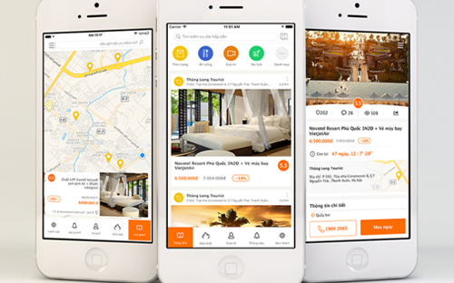 Người dùng có thể thông qua Dealtoday để tìm địa điểm, ưu đãi, đánh giá chuyên sâu...<br>