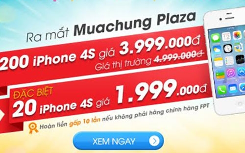 Hiện Muachung plaza đang là đối tác bán các sản phẩm công nghệ chính hãng do FPT Trading phân phối.