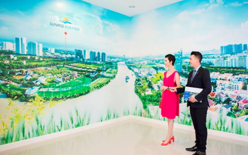 Ba mặt hướng sông giúp Sunrise Riverside luôn thoáng mát và trong lành.