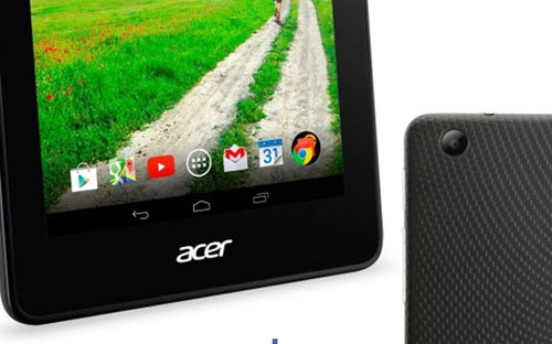 Bộ nút cảm ứng trên màn hình Iconia B1-730.