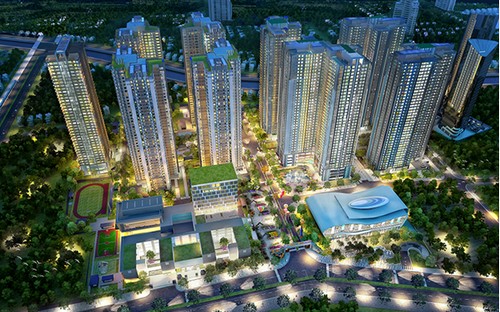 Tòa Ruby 3 sở hữu vị trí đẹp nhất Goldmark City.