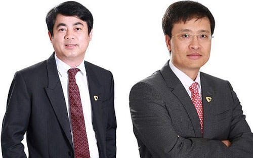 Ông Nghiêm Xuân Thành và ông Phạm Quang Dũng.