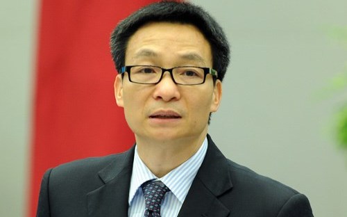 Phó thủ tướng Vũ Đức Đam.